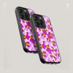 Rose Flowers pattern design Glass Cover